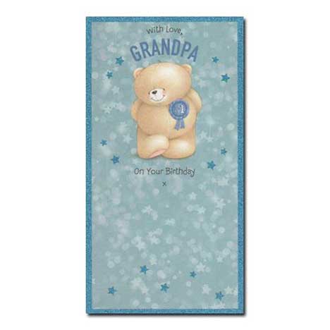 Grandpa Birthday Forever Friends Card